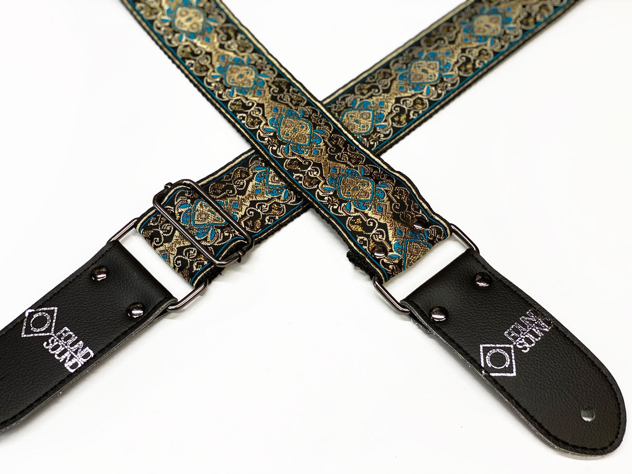 DSL Jacquard Weave APR-Blue Guitar Strap