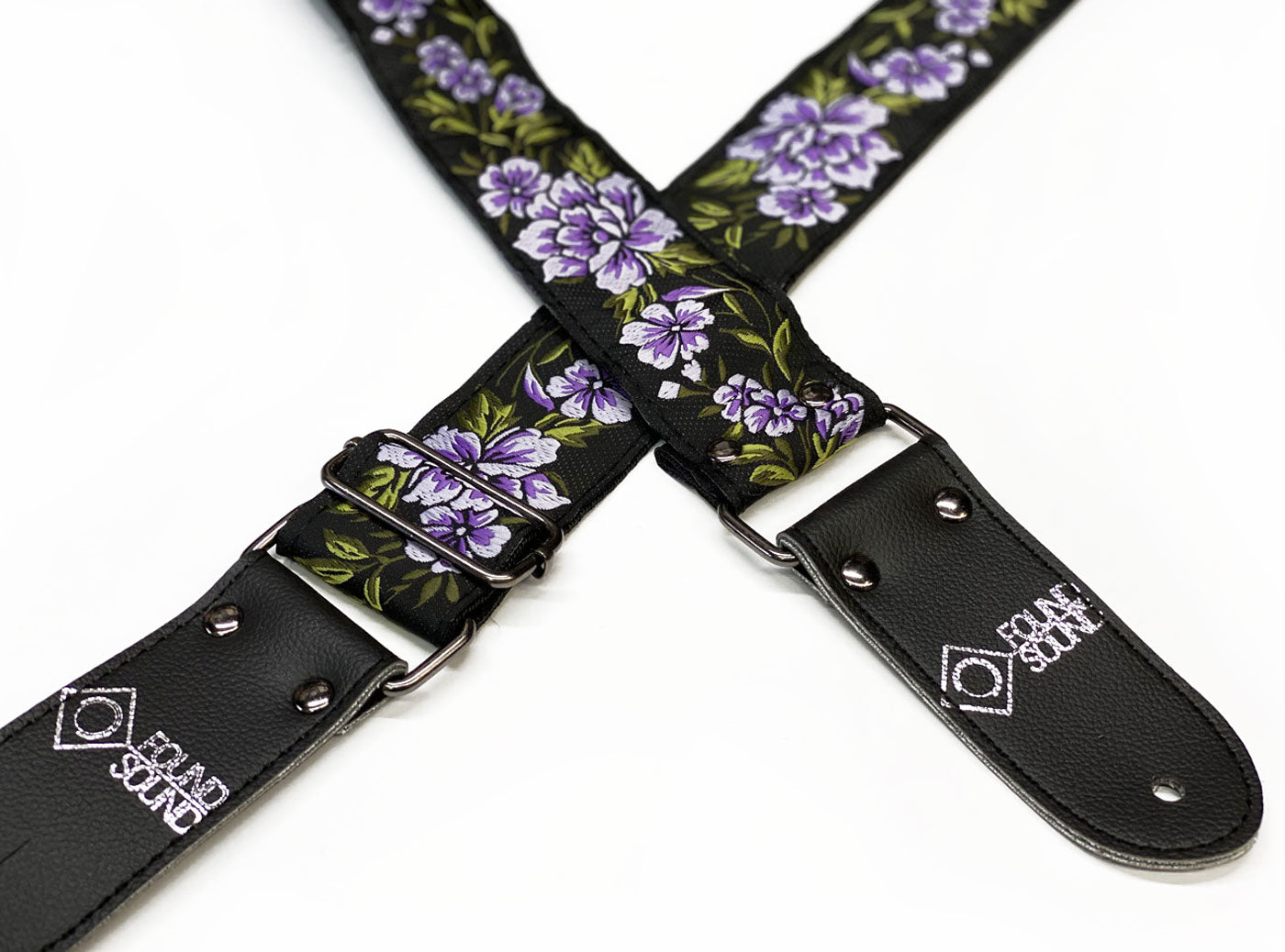 DSL Jacquard Weave FG-Purple Guitar Strap