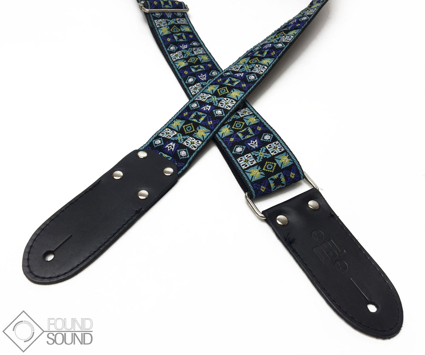 DSL Jacquard Weave Ice Guitar Strap