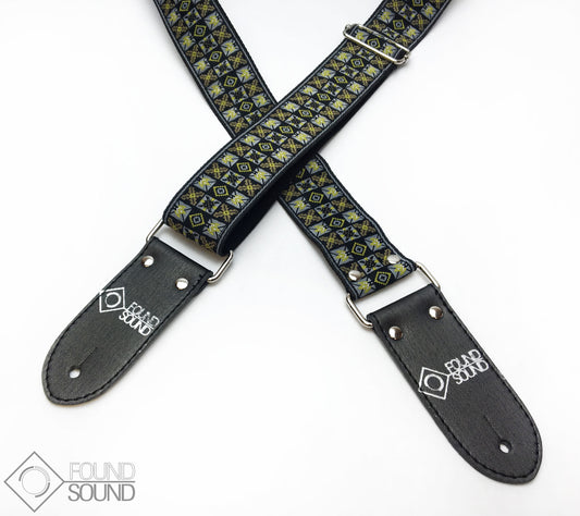 DSL Jacquard Weave Wood Guitar Strap