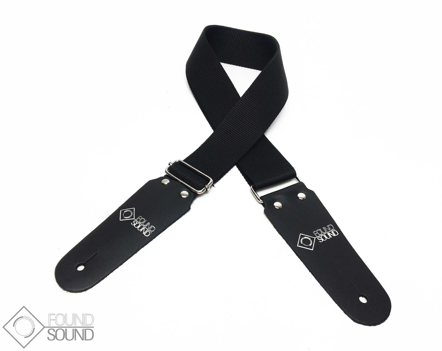 DSL 50 Poly Black Guitar Strap