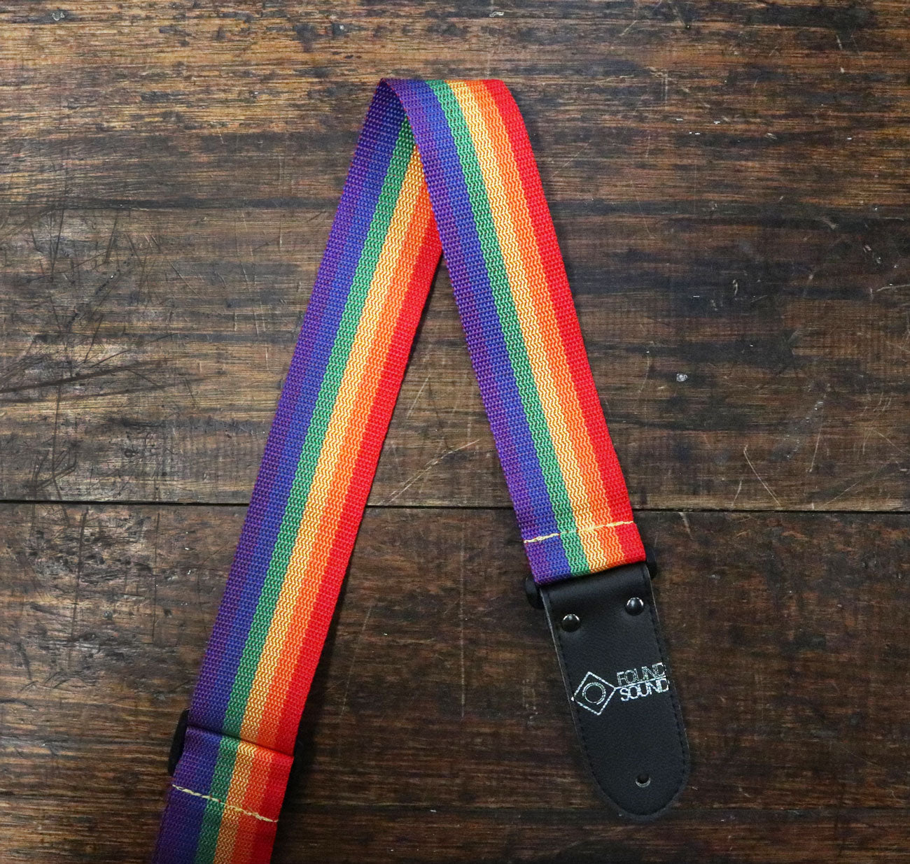 DSL 50 Poly-Rainbow Guitar Strap