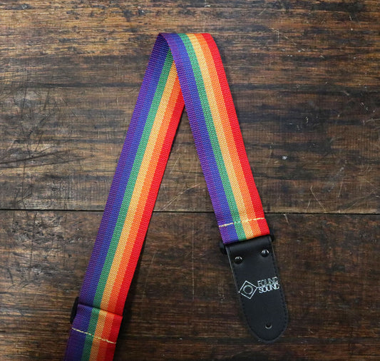 DSL 50 Poly-Rainbow Guitar Strap
