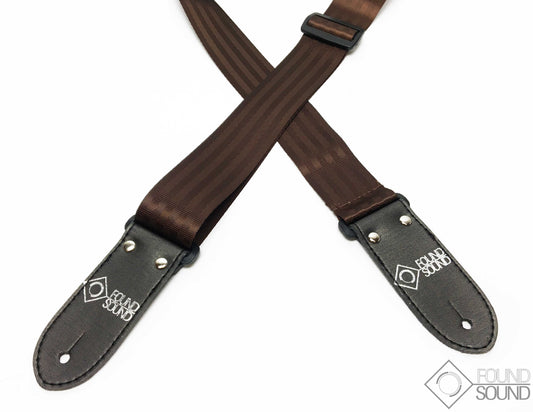 DSL SB20 Brown Seatbelt Guitar Strap