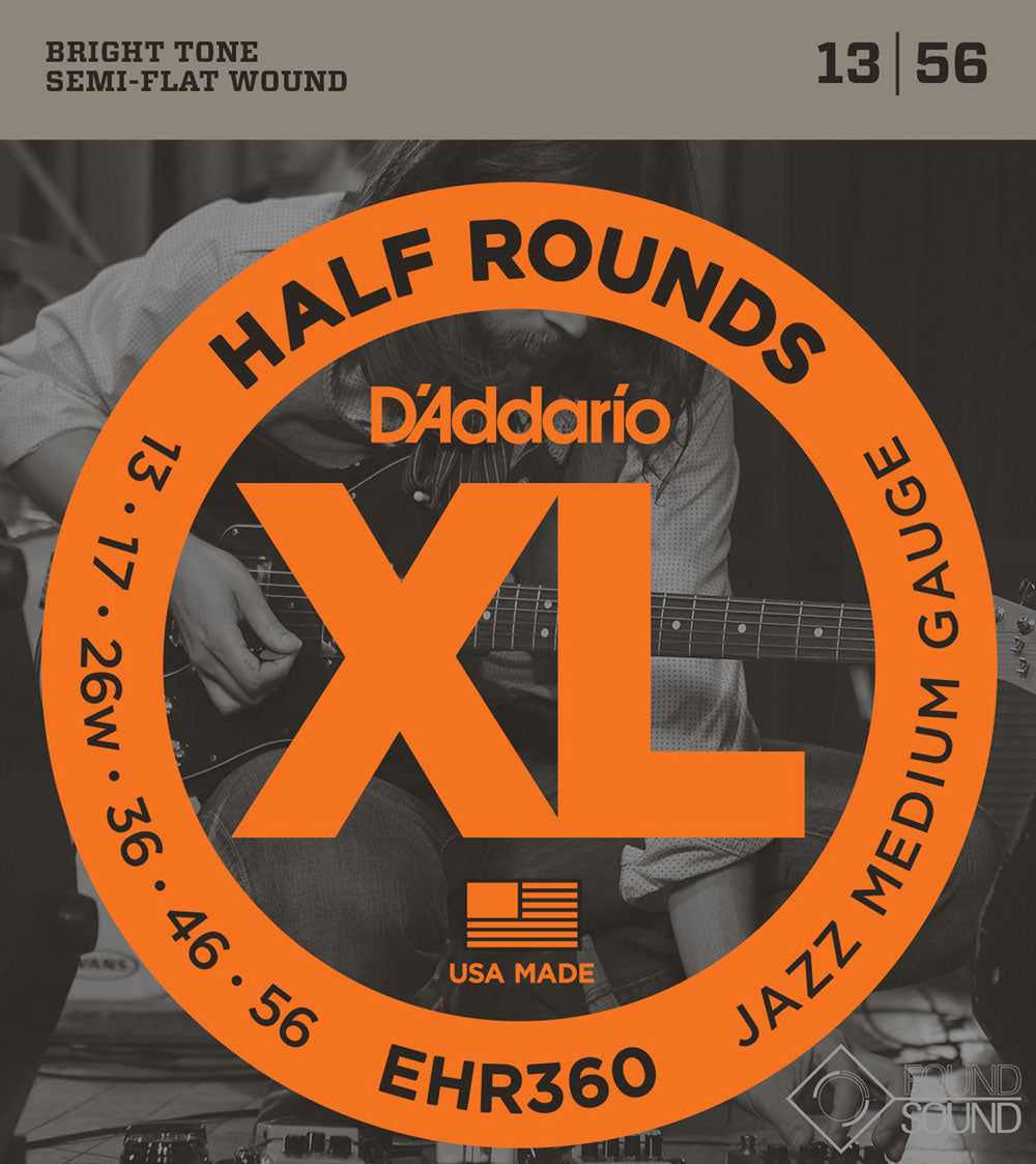 D'Addario EHR360 Half Rounds