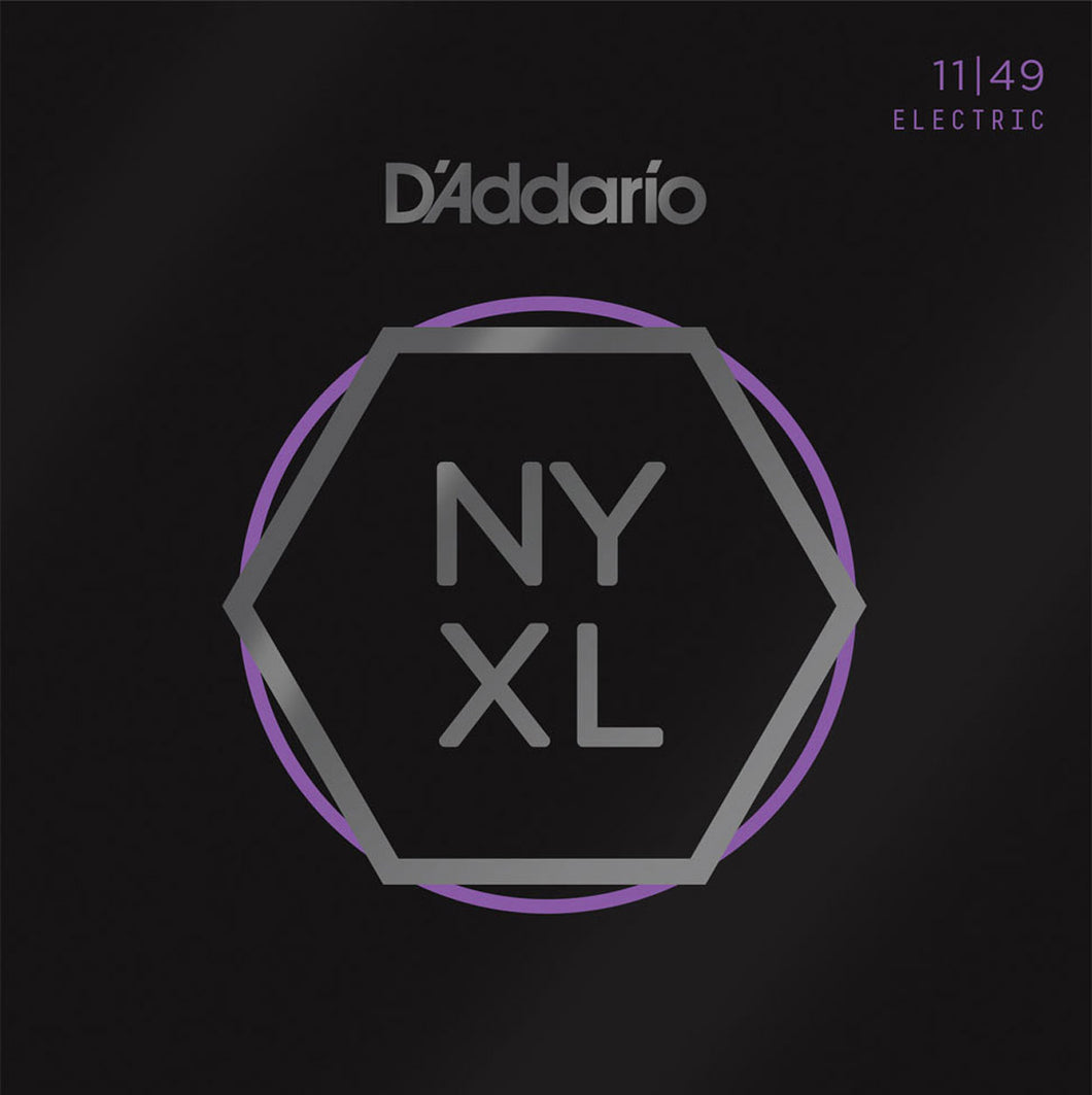 D'Addario NYXL 11-49 Medium Nickel Wound Electric Guitar Strings