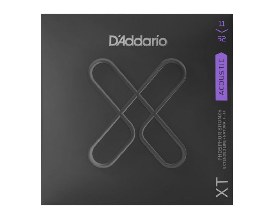D'Addario XTAPB1152 XT Phosphor Bronze Acoustic Guitar Strings