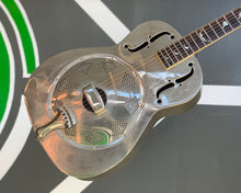 Load image into Gallery viewer, Dalro Music Resonator - Dobro Style w/ Dolphin Inlays
