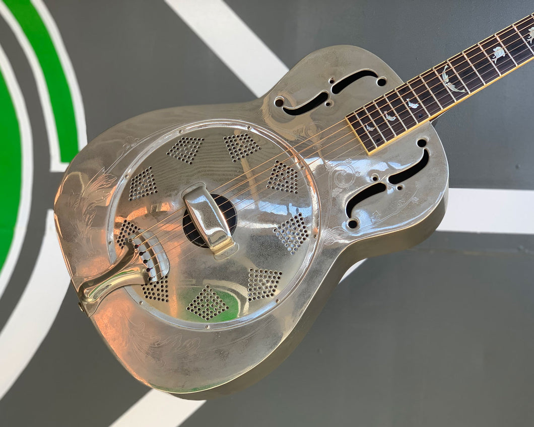 Dalro Music Resonator - Dobro Style w/ Dolphin Inlays