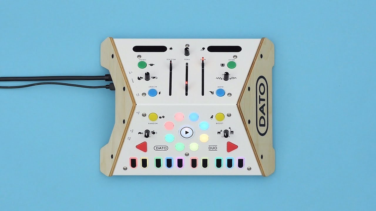 Dato duo シンセサイザー synthesizer-for-two Dato DUO (the synth for two) synthesizer and sequencer | The Midium