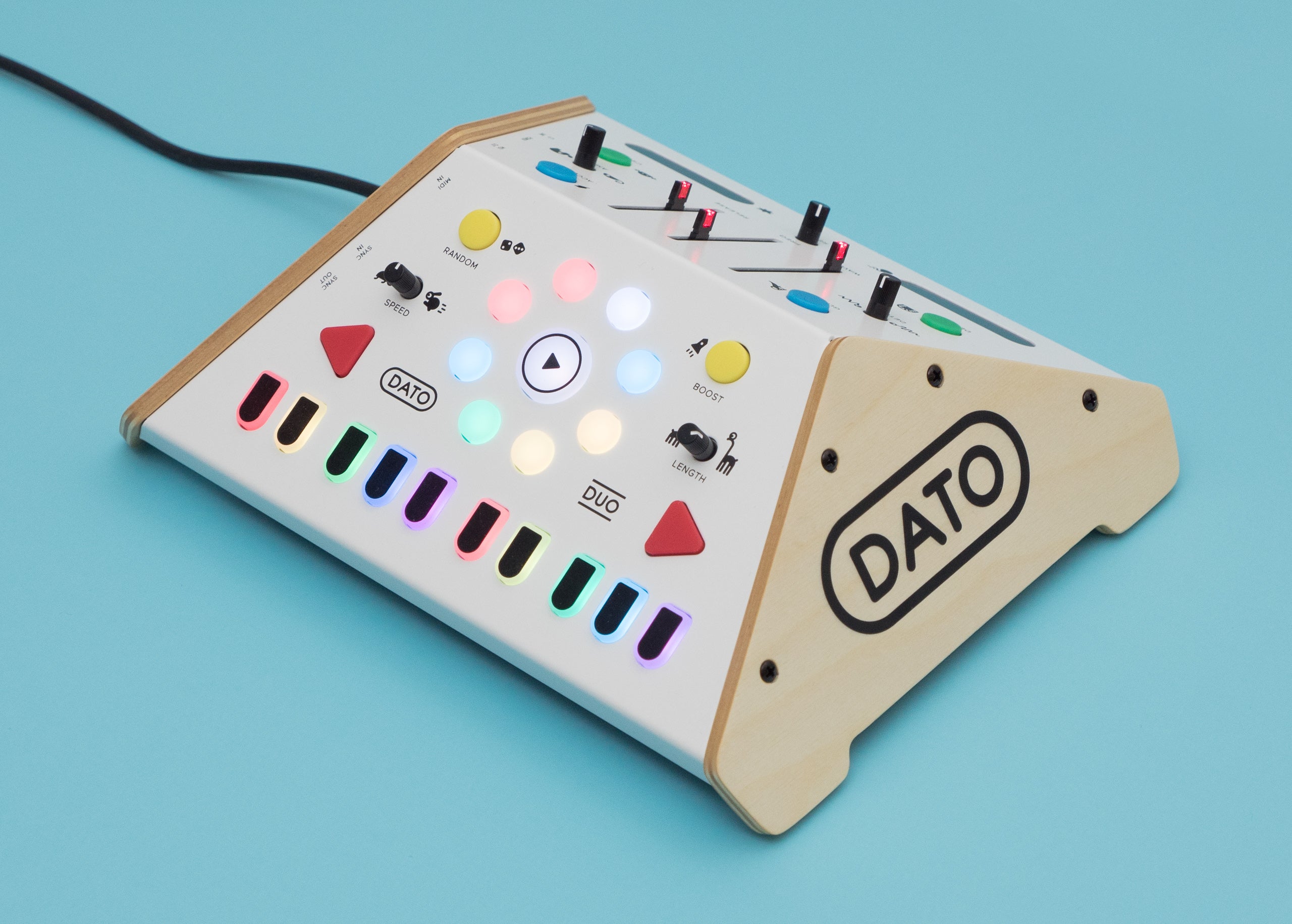 Dato duo シンセサイザー synthesizer-for-two Dato DUO (the synth for two) synthesizer and sequencer | The Midium