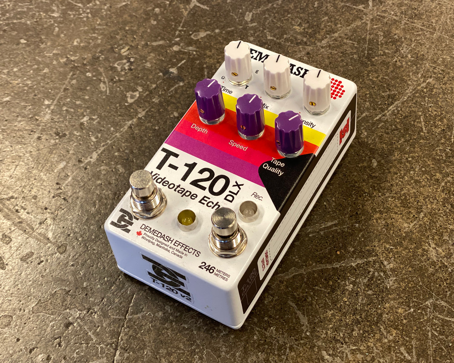 Demedash Effects T120 Deluxe Videotape Echo V2 – Found Sound