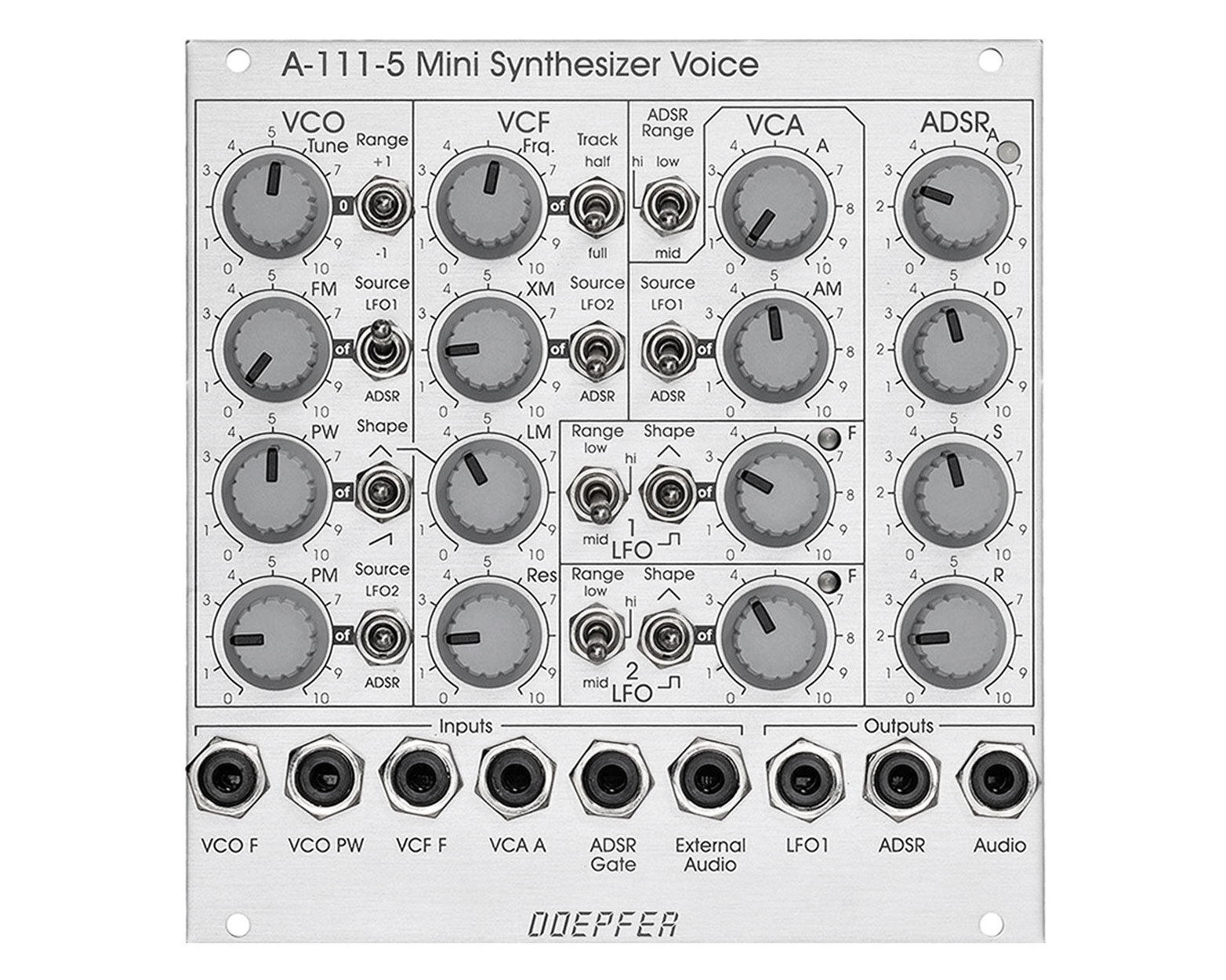 Doepfer A-111-5 Synthesizer Voice – Found Sound