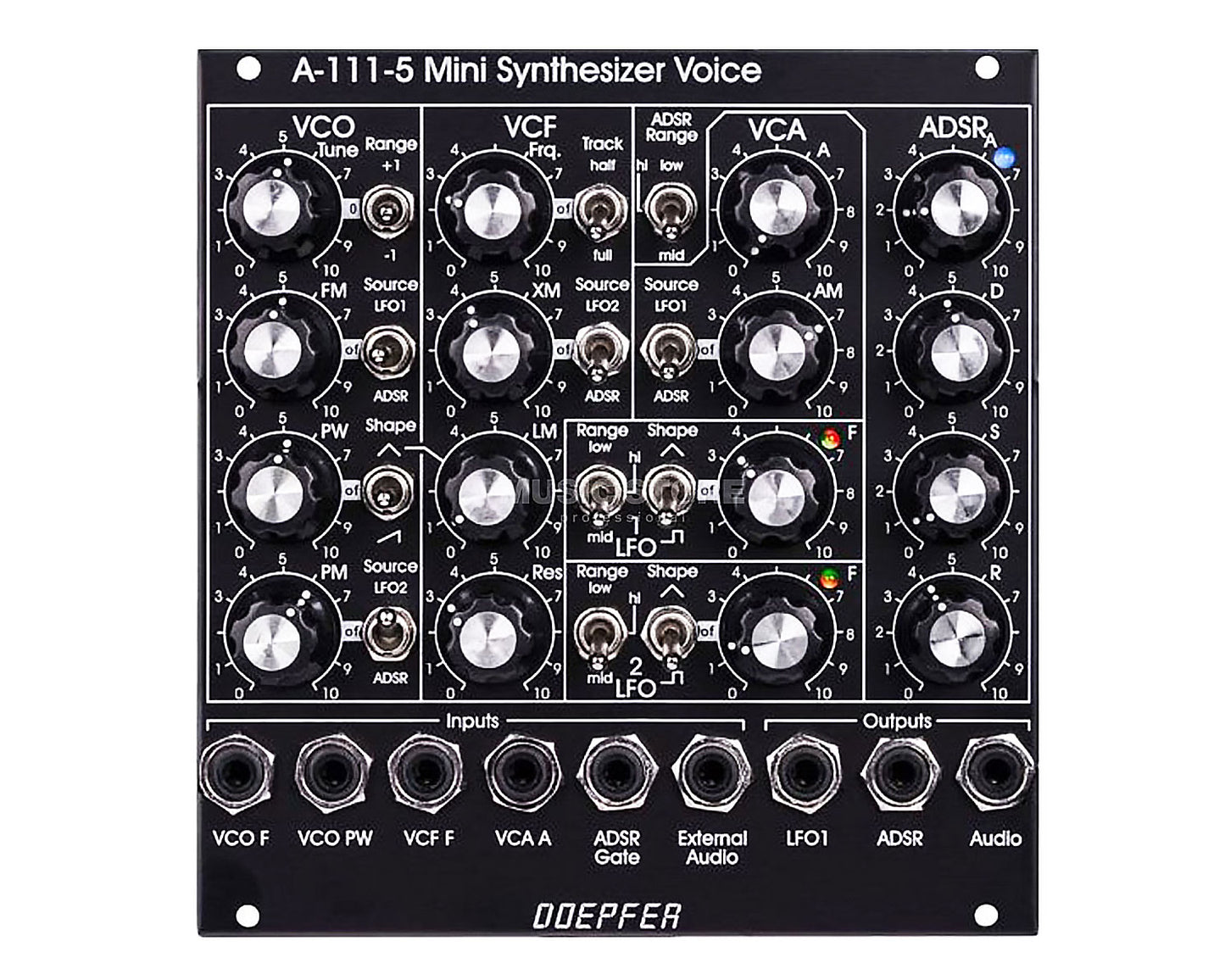 Doepfer A-111-5v Synthesizer Voice Vintage Edition