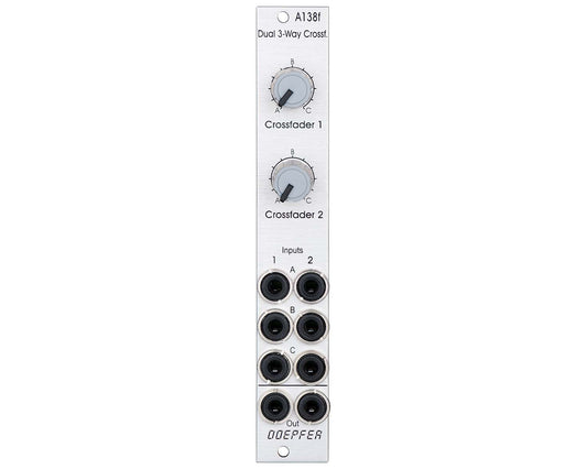 Doepfer A-138f Dual 3-Way Crossfader