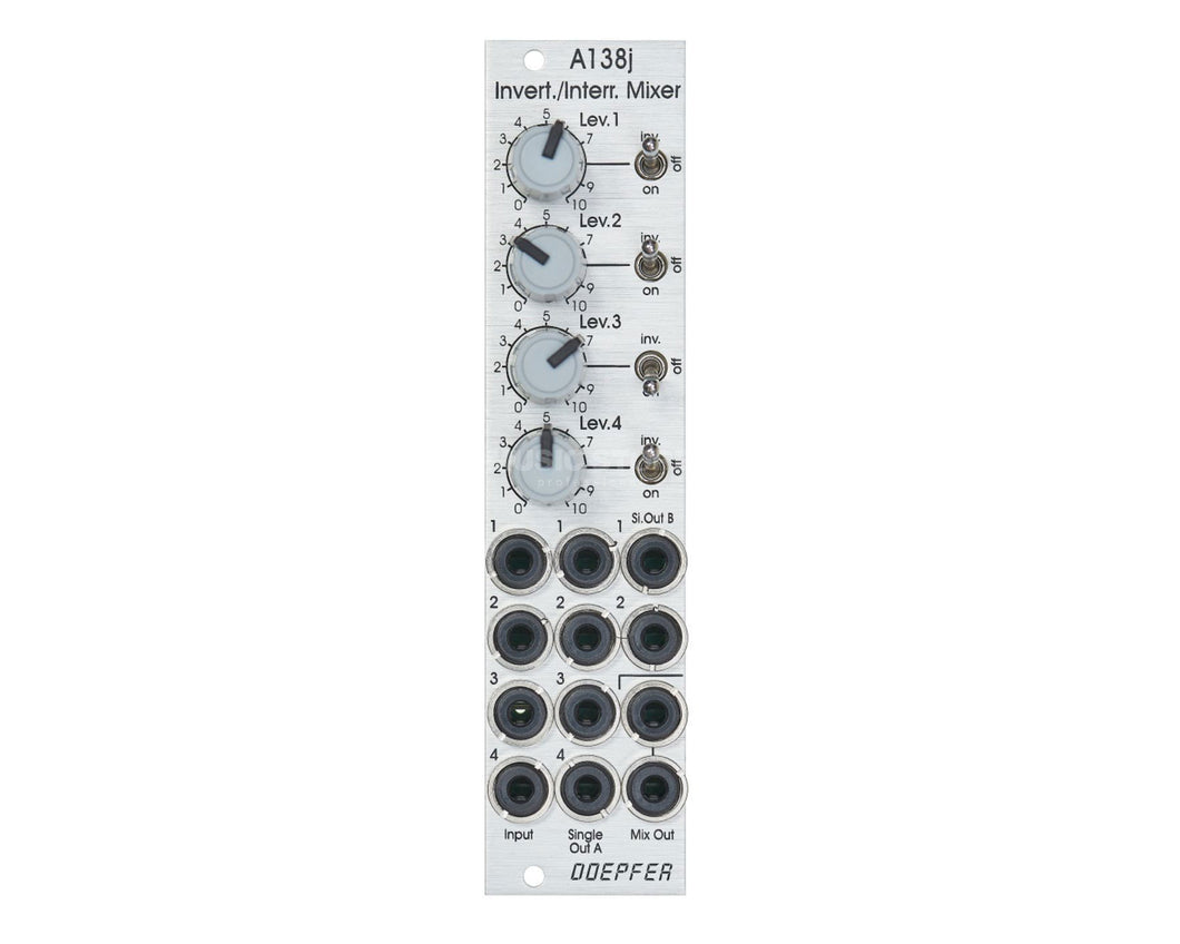 Doepfer A-138j Inverting/Interrupting Mixer (Janus Mixer)