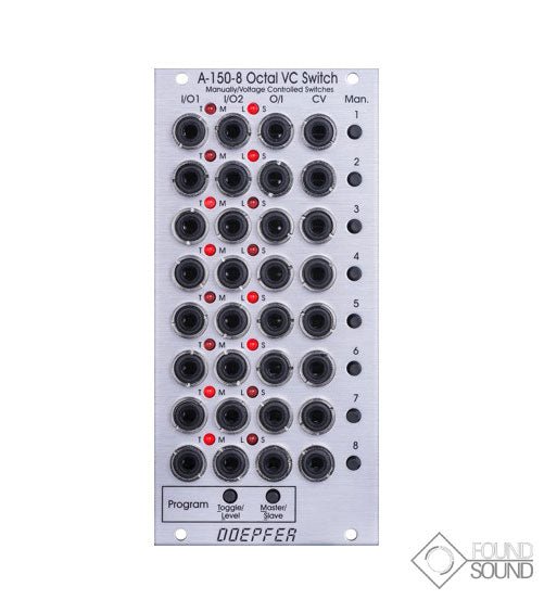 Doepfer A-150-8 Octal Voltage Controlled Switch