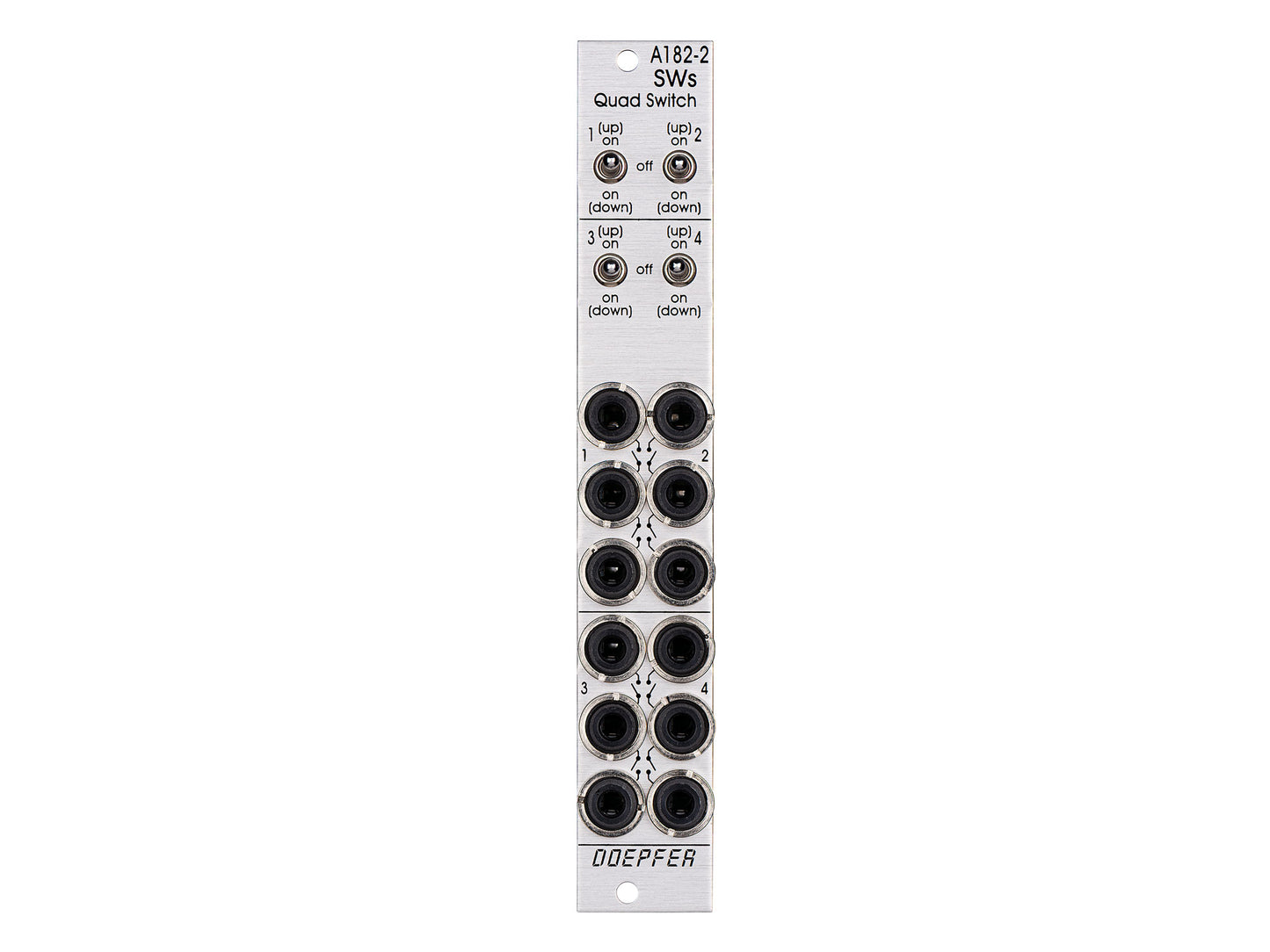 Doepfer A-182-2 Quad Switch Slim Line