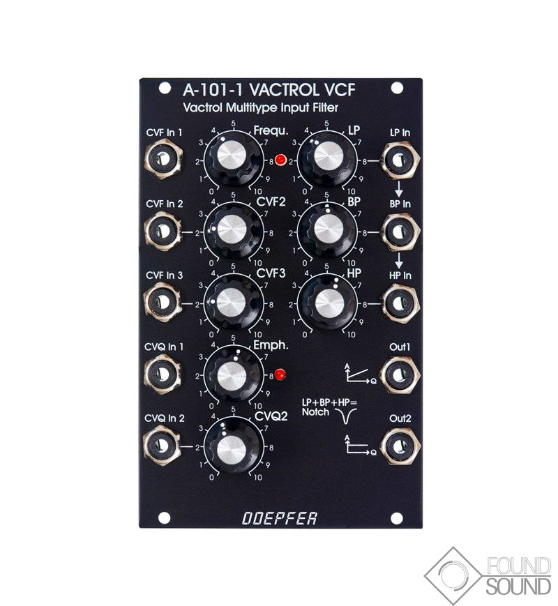 Doepfer A-101-1V Vactrol Steiner Filter Vintage