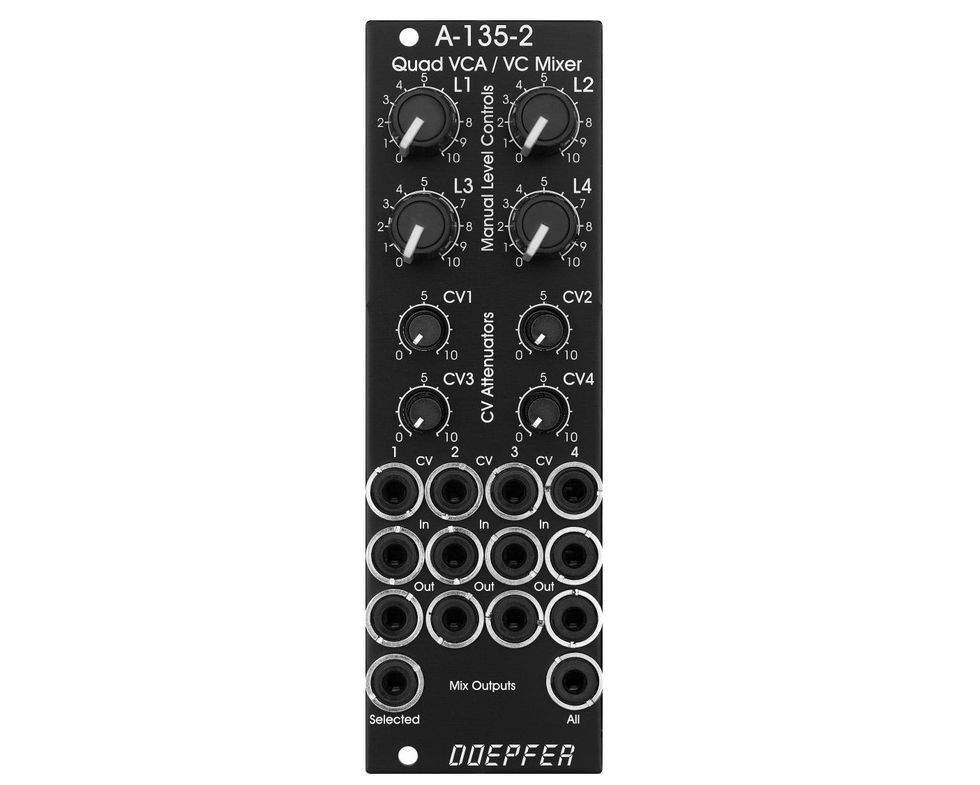 Doepfer A-135-2V Voltage Controlled Mixer