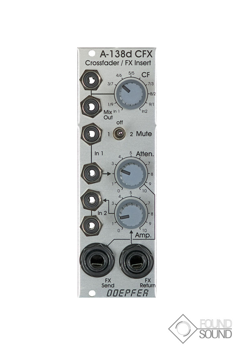 Doepfer A-138d CFX Crossfader/FX Insert