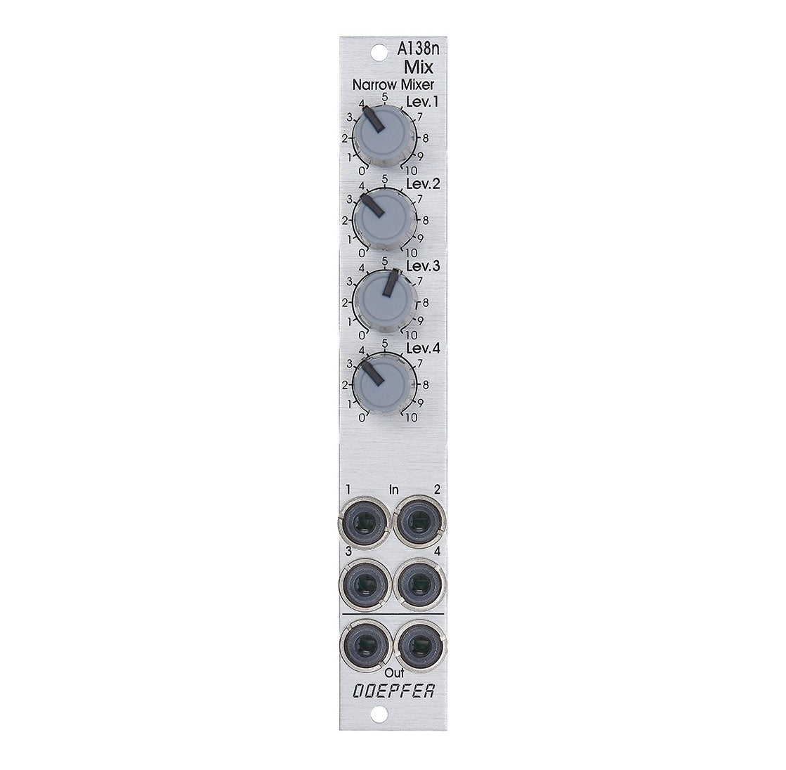 鍵盤楽器 Doepfer A-138 MIXER 楽天市場】DOEPFER A-138aV Liner Mixer : イケベ楽器 イケシブ