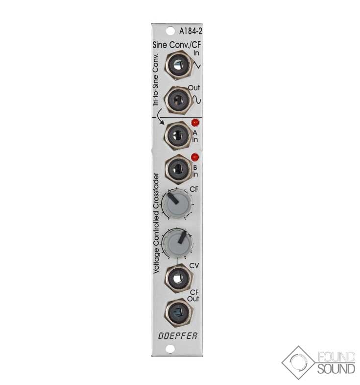 Slim Line Series Doepfer A-184-2 Sine Converter/VC Crossfader