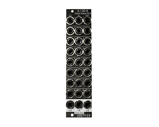 Doepfer A-130-8v Octal Linear VCA vintage edition