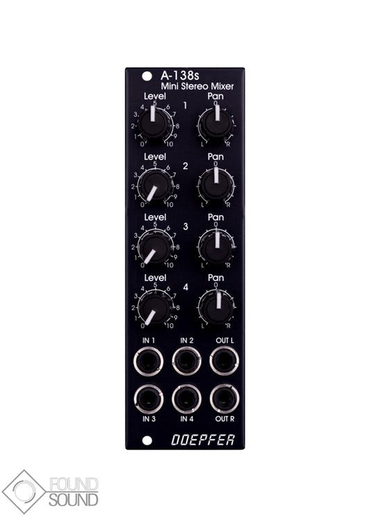 Doepfer A-138sv Vintage Mini Stereo Mixer