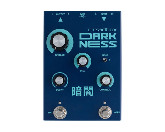Dreadbox Darkness Digital Stereo Reverb Pedal