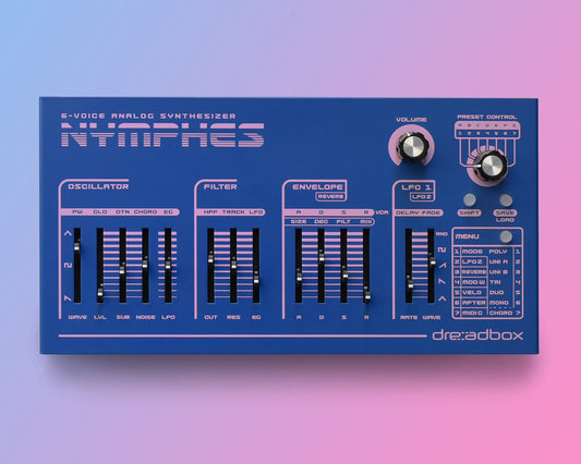Dreadbox Nymphes Six Voice Analogue Synthesizer