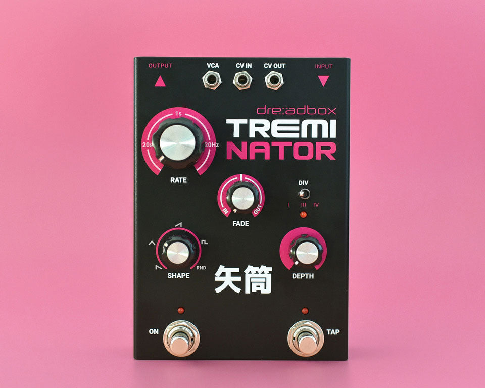 Dreadbox Treminator Expressive Analog Tremolo Pedal