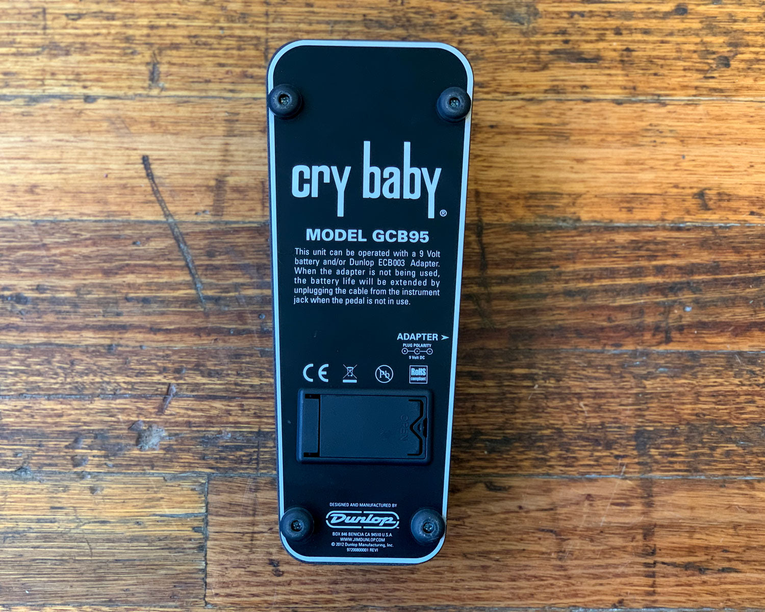 Honda Sound Works Cry Baby GCB-95 ギター Honda Sound Works Cry