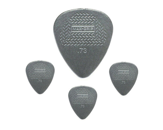 Jim Dunlop Max Grip Nylon Standard Pick .73 (Pack of 12)