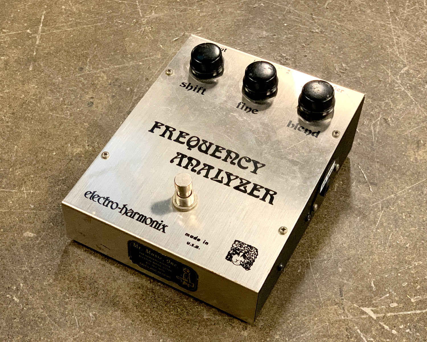 Electro Harmonix Frequency Analyzer – Found Sound