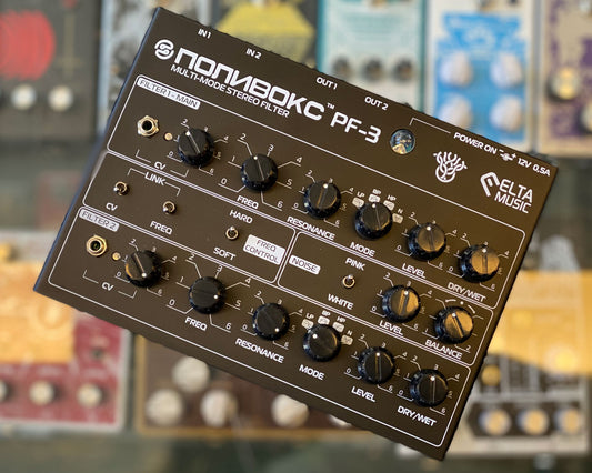 ELTA Music PF-3 POLIVOKS Stereo Filter - Black