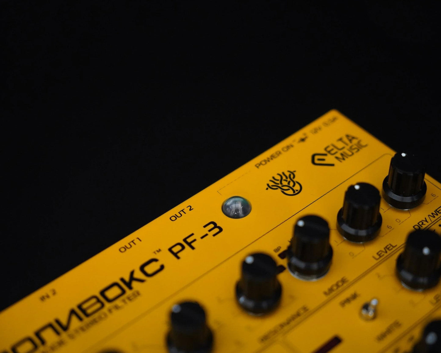 ELTA Music PF-3 MkII POLIVOKS Stereo Filter - Yellow