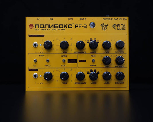 ELTA Music PF-3 MkII POLIVOKS Stereo Filter - Yellow