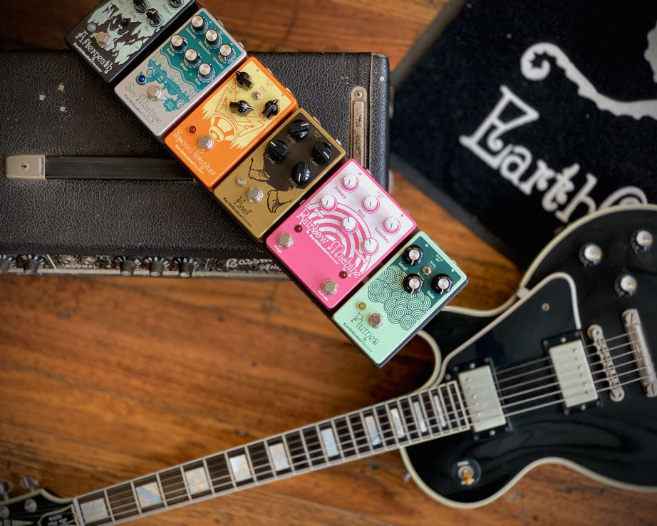 EarthQuaker Devices Plumes Small Signal Shredder - Found Sound Exclusive - 'Green on Green'