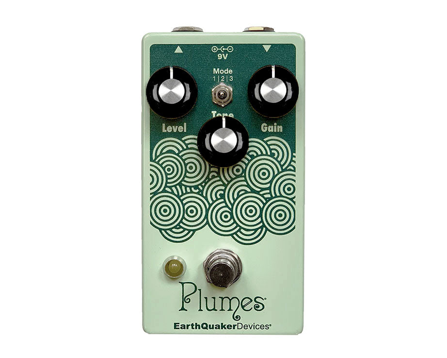 EarthQuaker Devices Plumes Small Signal Shredder - Found Sound Exclusive - 'Green on Green'