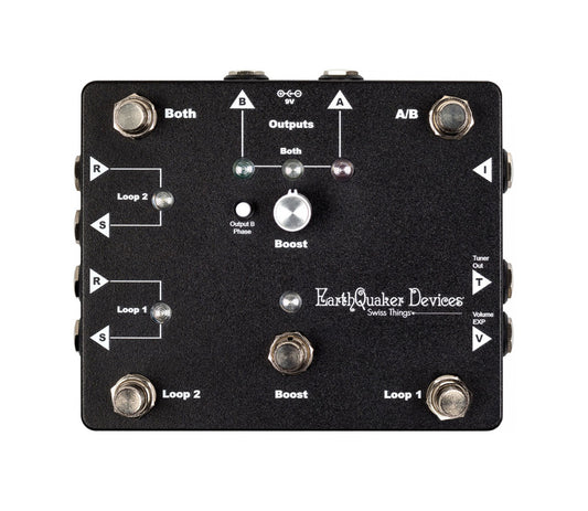 EarthQuaker Devices Swiss Things Pedalboard Reconciler