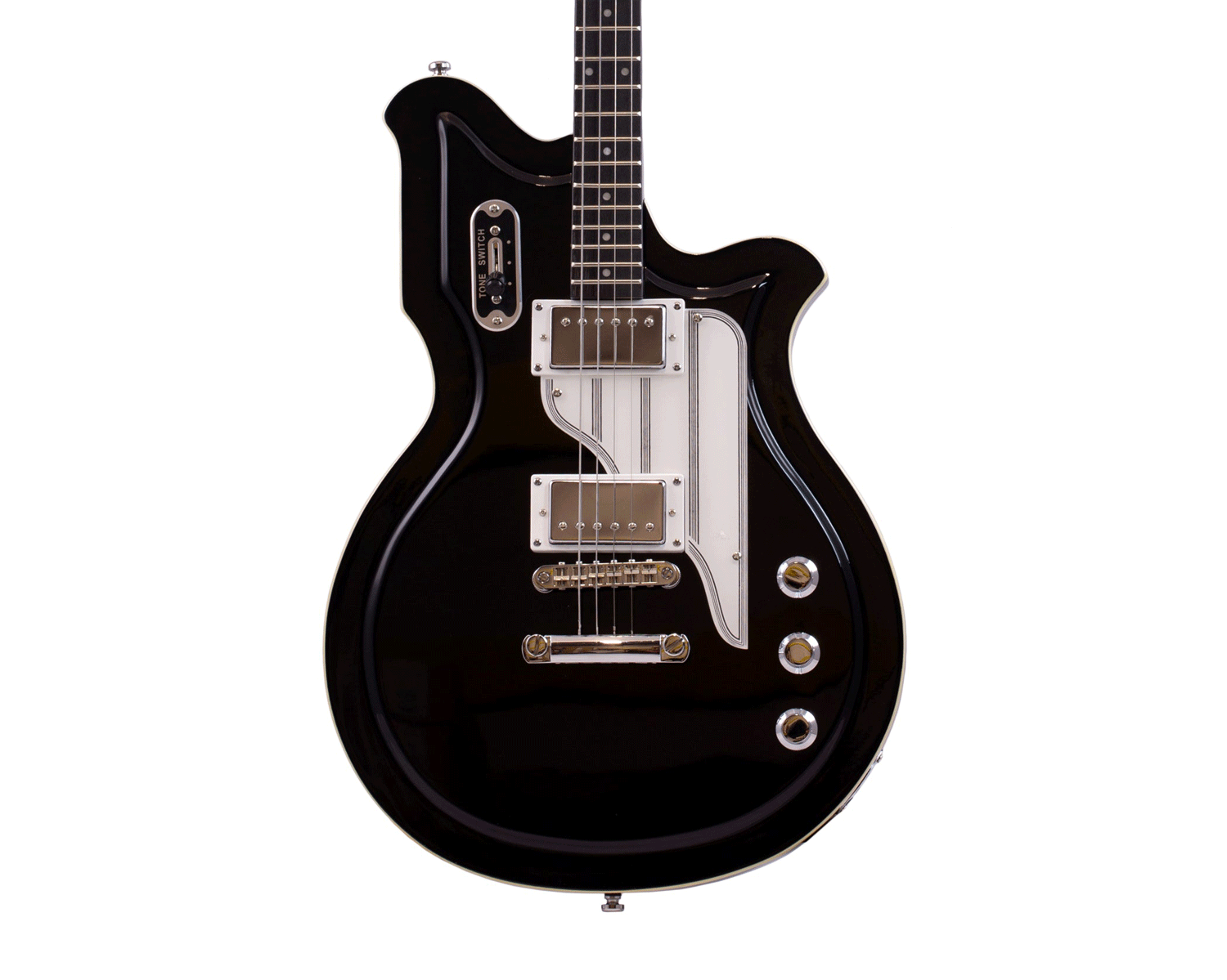 Airline Map Tenor Black