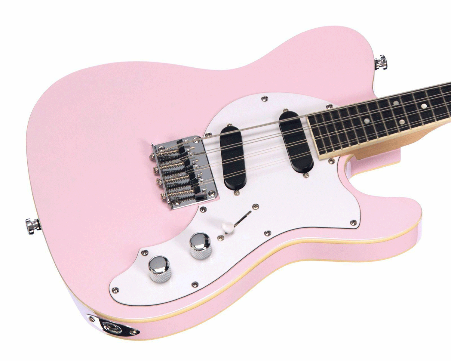 Eastwood Mandocaster LTD Shell Pink
