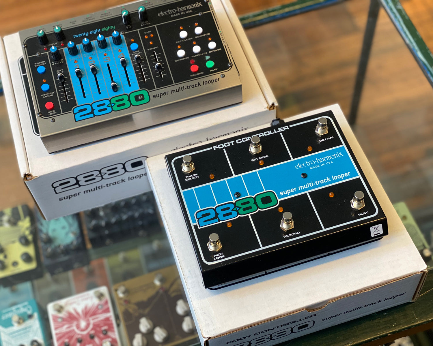 Electro Harmonix 2880 Super Multi-Track Looper + Foot