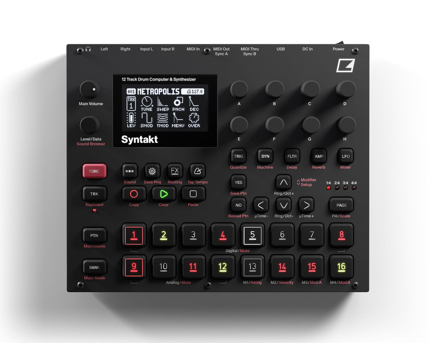 Elektron Syntakt Drum Computer and Synthesizer