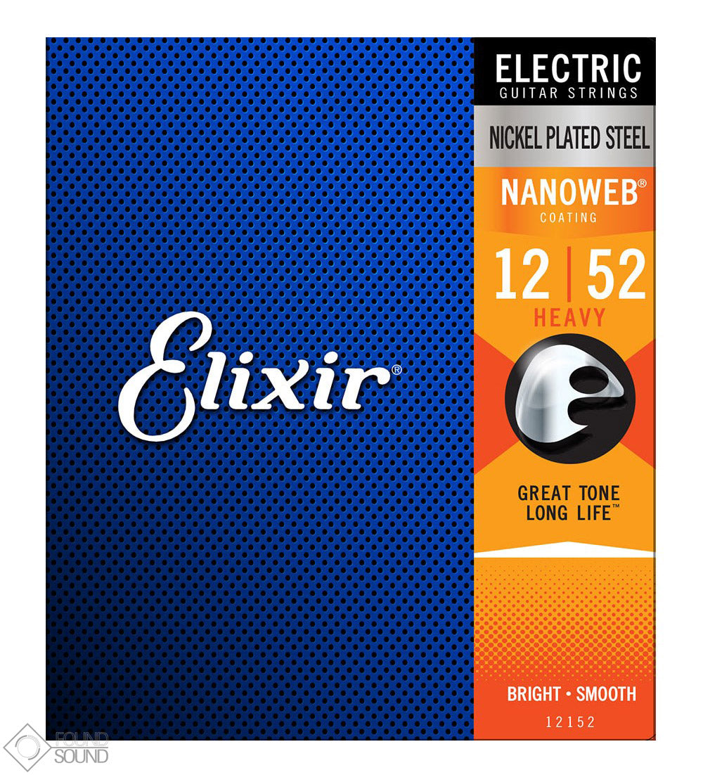 Elixir 12152 Nanoweb Electric Heavy 12-52