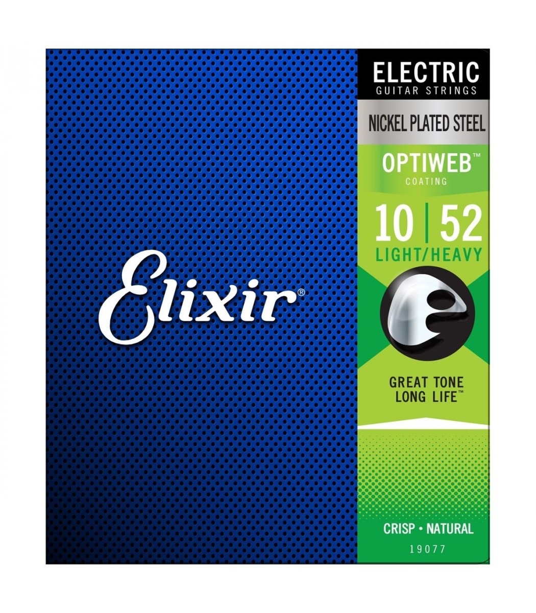 Elixir 19077 Optiweb Electric Light/Heavy 10-52