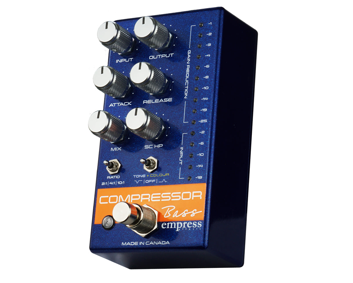Empress Bass Compressor MkII - Blue – Found Sound
