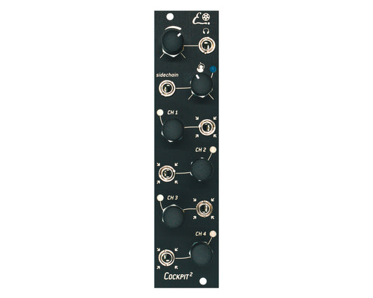 Endorphin.es Cockpit²  4-Channel Mixer - Black
