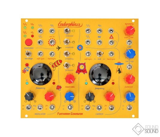 Endorphin.es Furthrrrr Generator Dual Complex Oscillator - Gold